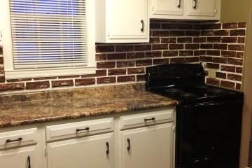 What a fresh coat of paint will do for these kitchen cabinets!!!