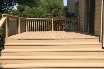 Completed project deck is ready for all those wonder family gatherings!!!